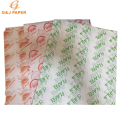 Custom Printing Grease-proof Paper for Burger/Chicken/Hot Dog Wrapping